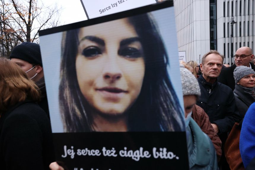 Śmierć 30-letniej Izy