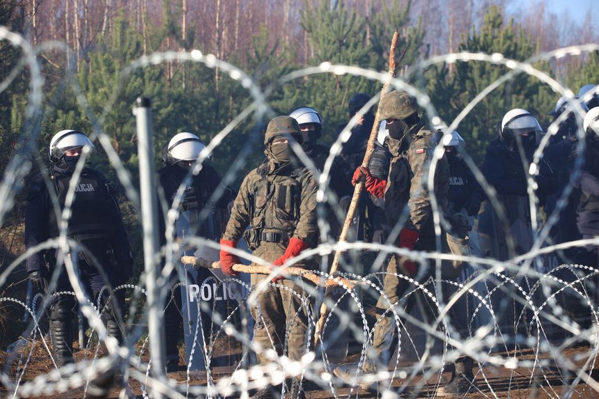 migranci przedostali się do Polski