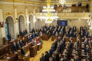 Inauguracja czeskiego parlamentu