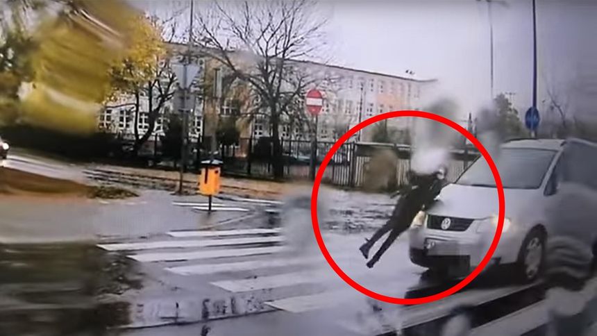 Potrącenie dziewczynki w Koninie