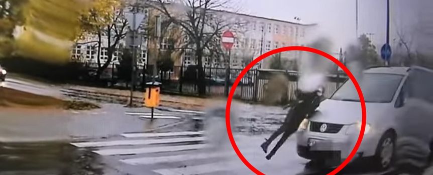 Potrącenie dziewczynki w Koninie