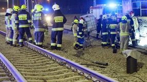 Pociąg potrącił dwie osoby na śmierć na Woli w Warszawie