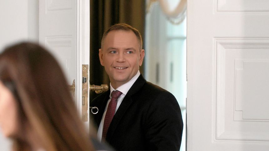 Karol Nawrocki w Pałacu Prezydenckim