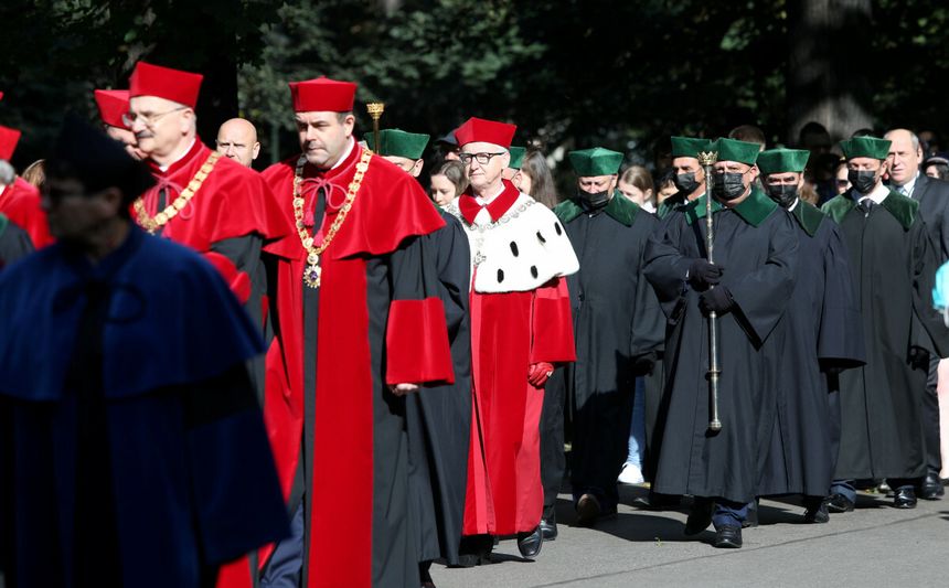 Inauguracja roku akademickiego 2021/2022 na Uniwersytecie Jagiellońskim