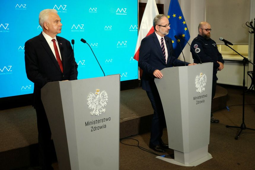 Waldemar Kraska i Adam Niedzielski