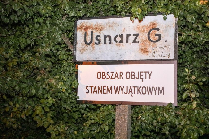 Stan wyjątkowy na granicy z Białorusią