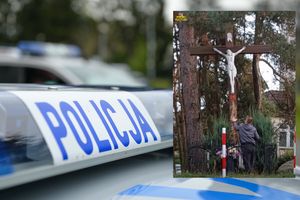 policja zatrzymała podejrzanego o ścięcie krzyża