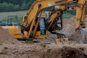 Lubzina. Wypadek na budowie, zginął 33-latek