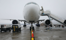 Loty wstrzymane, atak zimy