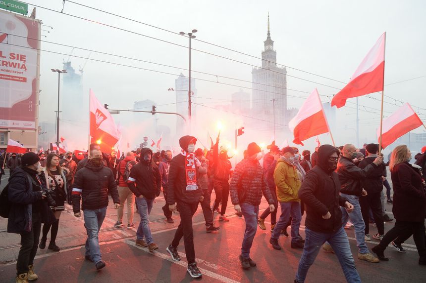 Trasa Marszu Niepodległości 2021