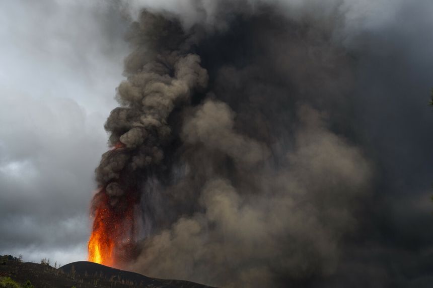 Wulkan, La Palma