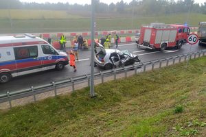 wypadek w miejscowości Sochonie