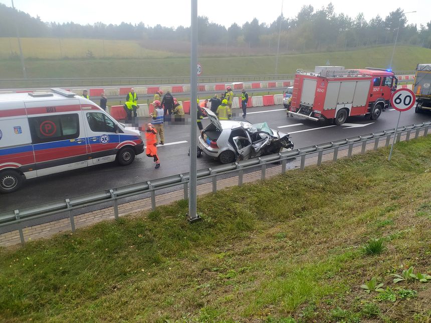 wypadek w miejscowości Sochonie