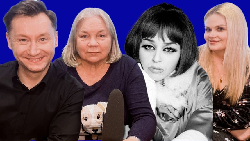 Od lewej: Mikołaj Milcke, Aleksandra Wierzbicka, Kalina Jędrusik, Tamara Pawlik-Lipska 