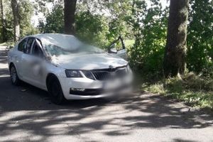 wypadek w miejscowości Lutry