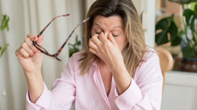 Kobieta przepracowana 