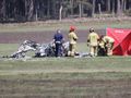 Samolot rozbił się przy lądowaniu. Zginął pilot