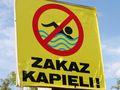 Zakaz kąpieli