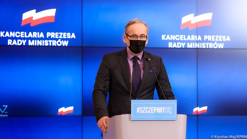 Konferencja ministra zdrowia