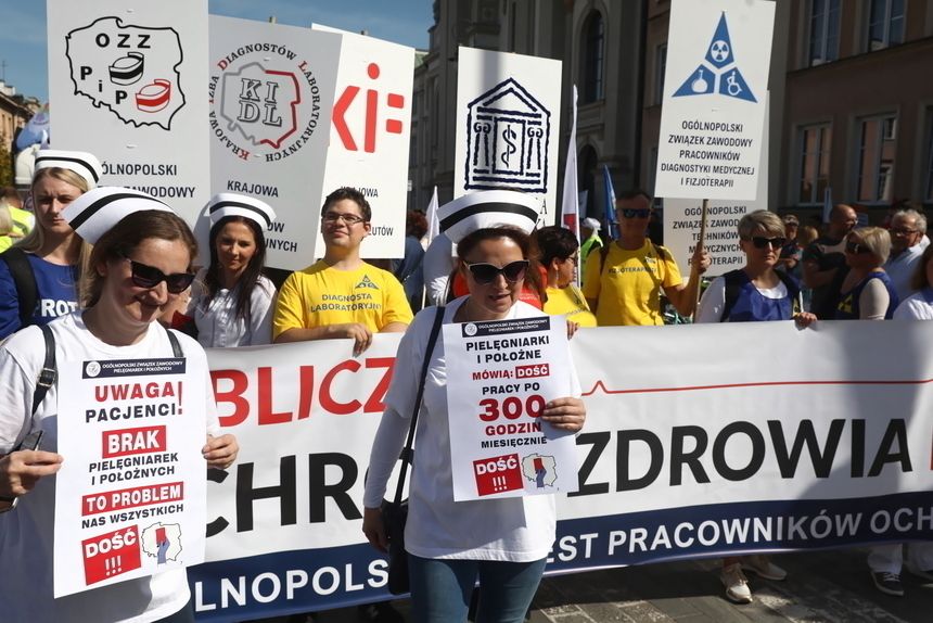 Protest medyków