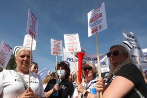 protest medyków