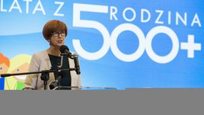 Elżbieta Rafalska, 500 plus