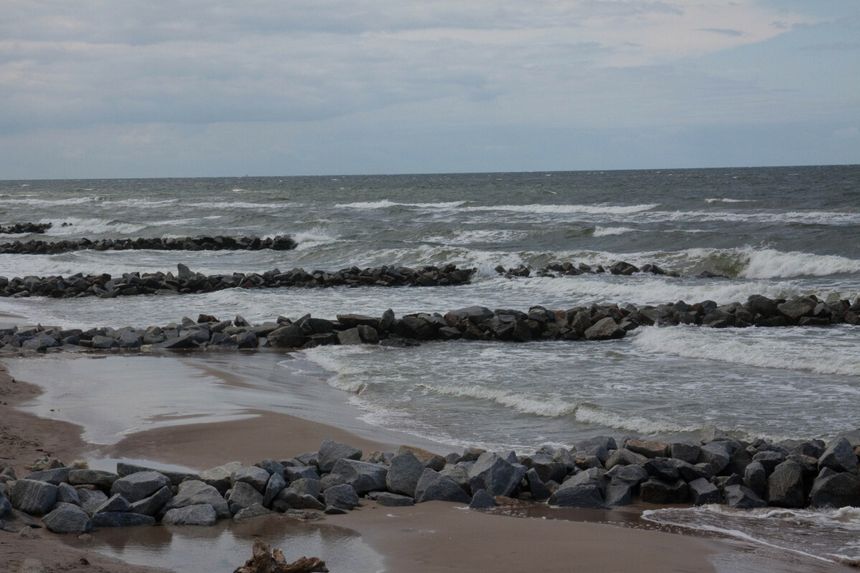 sztorm na Bałtyku