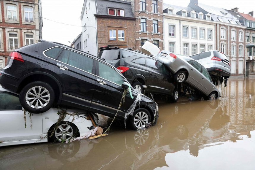 Powódź w Belgii