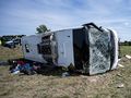 Wypadku autobusu niedaleko Berlina. 9 osób walczy o życie