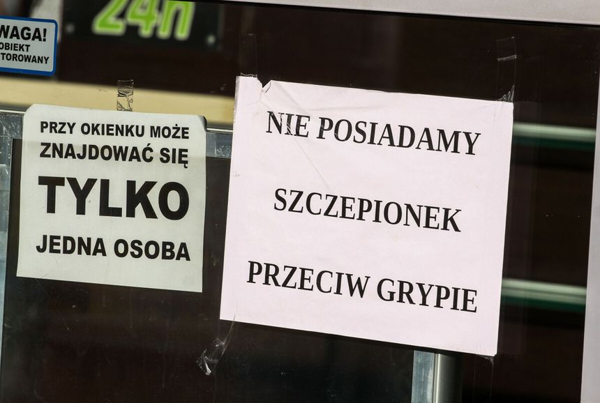 Brakuje szczepionek przeciw grypie