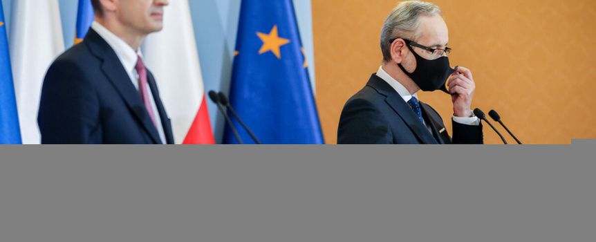 Konferencja premiera i ministra zdrowia ws. obostrzeń