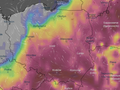 Mapa burzowa Polski