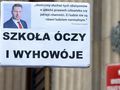 Protest przeciw Przemysławowi Czarnkowi
