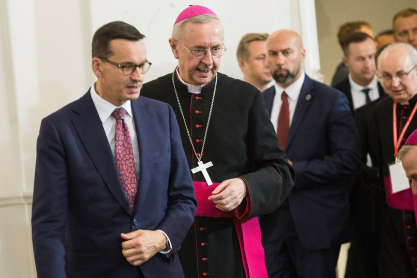 Abp Gądecki, Mateusz Morawiecki 