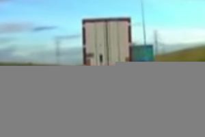 Wypadek na A1, nagranie z miejsca tragedii