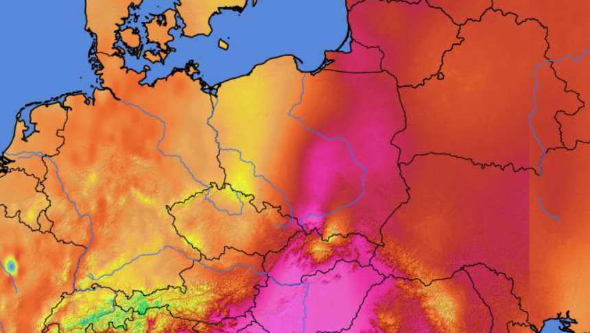 pogoda - upały i burze nad Polską