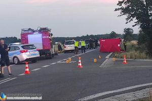 wypadek w Ligocie Prószkowskiej