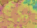 Mapa pogodowa Polski