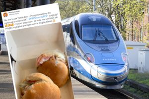 spleśniałe kanapki w Pendolino
