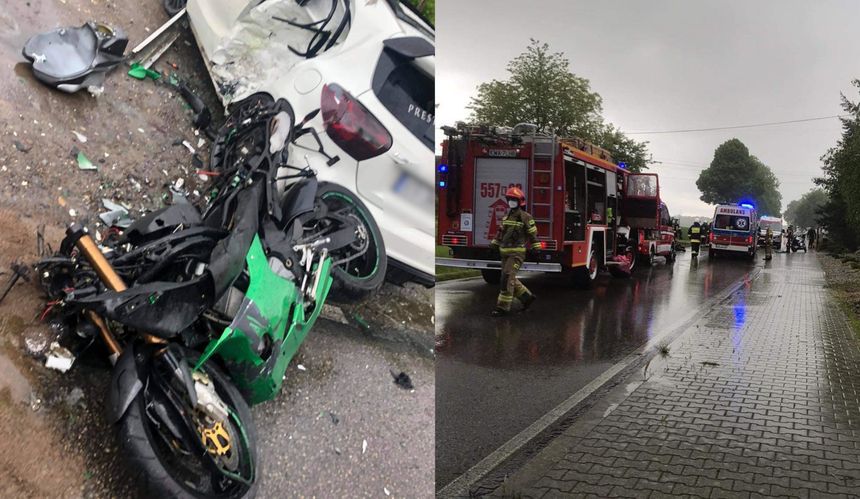 wypadek we Frydrychowicach