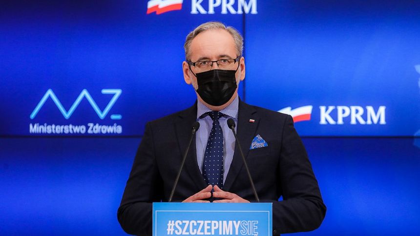 minister zdrowia Adam Niedzielski