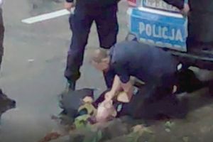 Nagranie z zatrzymania 34-letniego Bartka