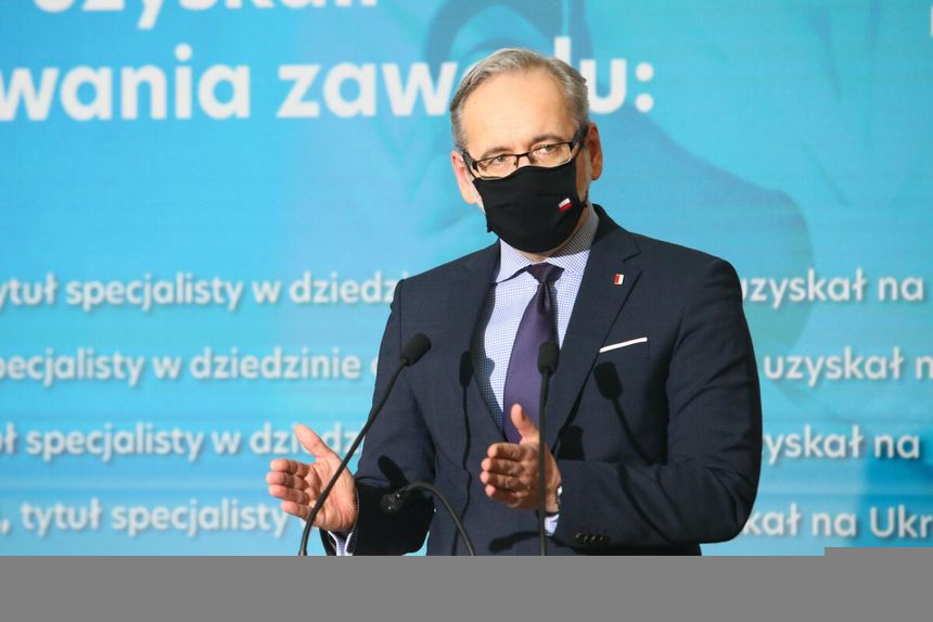 Minister zdrowia Adam Niedzielski