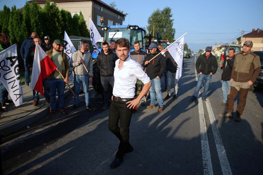 Agrounia ustawiła blokady dróg w całej Polsce
