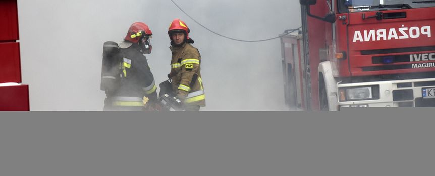 Pożar domu i stodoły w Marciszowie
