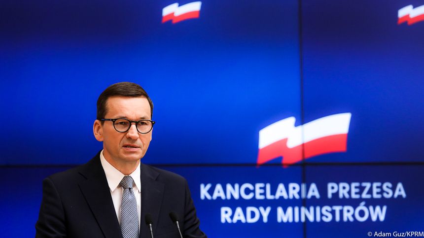Konferencja premiera i ministra zdrowia