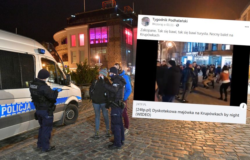impreza na Krupówkach