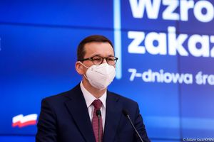 Konferencja premiera i ministra zdrowia ws. obostrzeń
