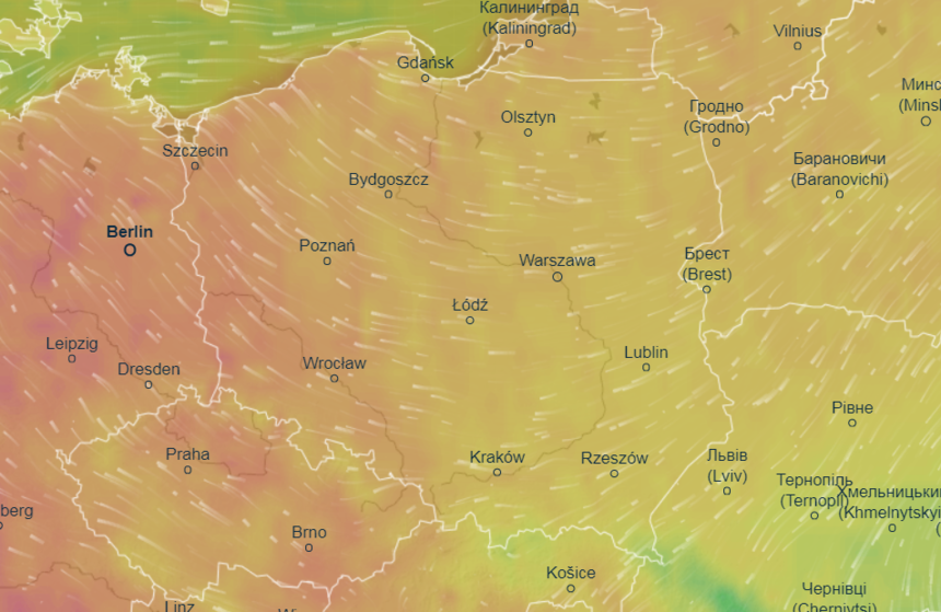Mapa pogodowa