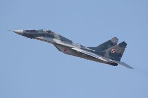 MiG 29 uszkodzony w trakcie ćwiczeń